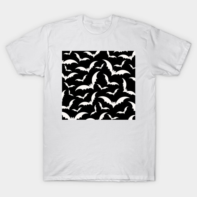 Bats (Pattern) — #1 T-Shirt by cpt_2013